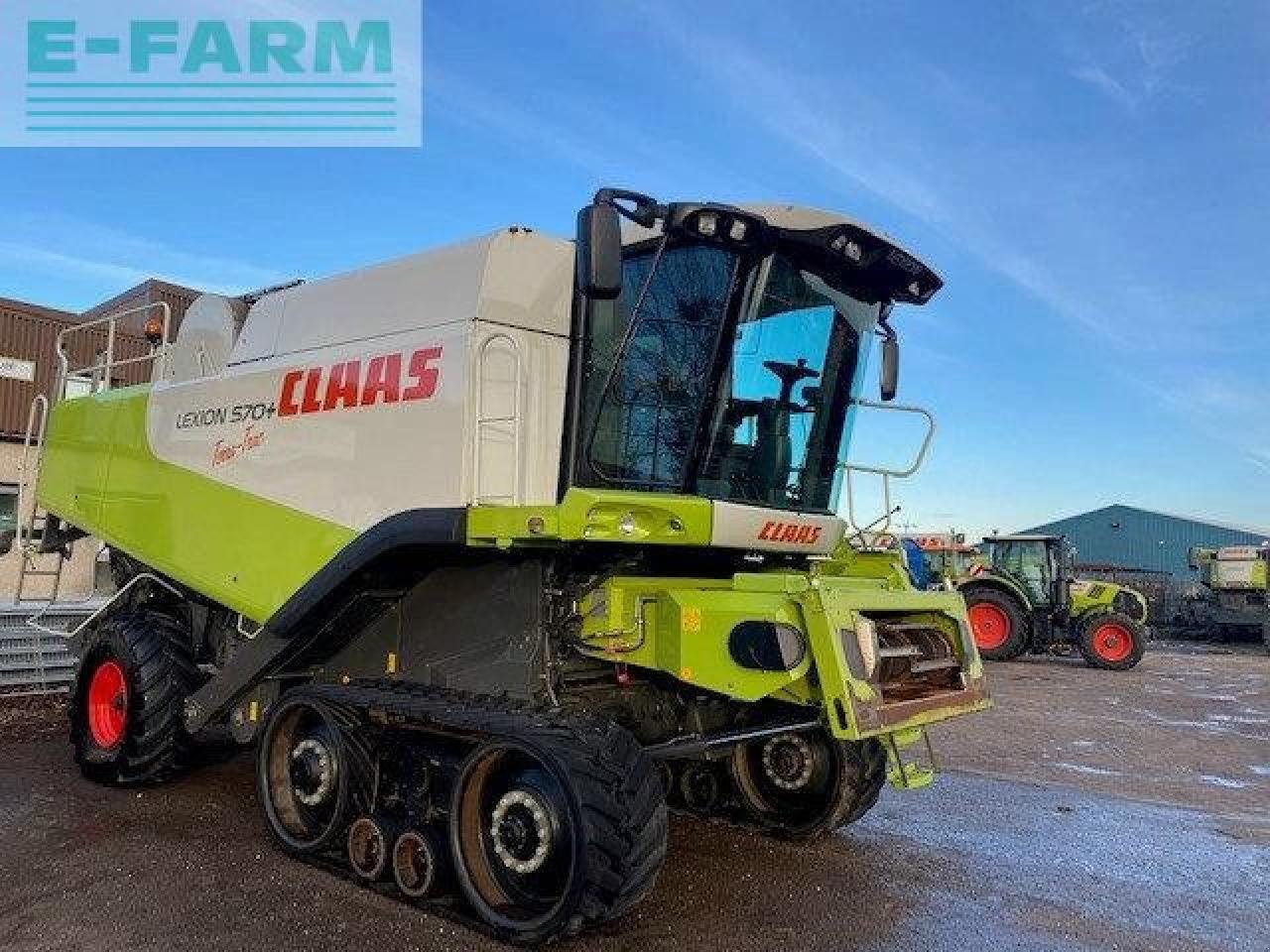 Mähdrescher des Typs CLAAS LEXION 570+, Gebrauchtmaschine in FORRES (Bild 1)