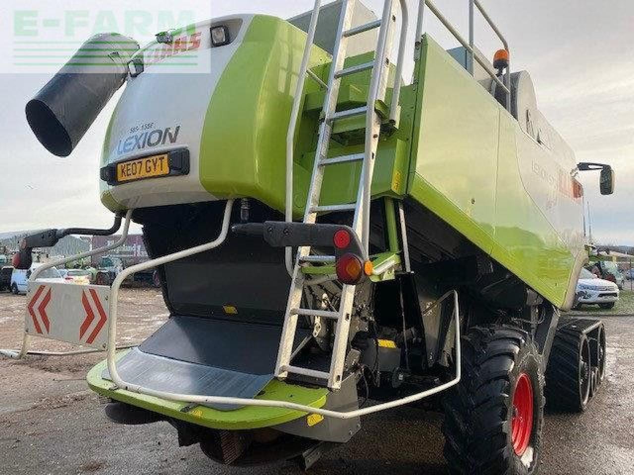 Mähdrescher des Typs CLAAS LEXION 570+, Gebrauchtmaschine in FORRES (Bild 4)