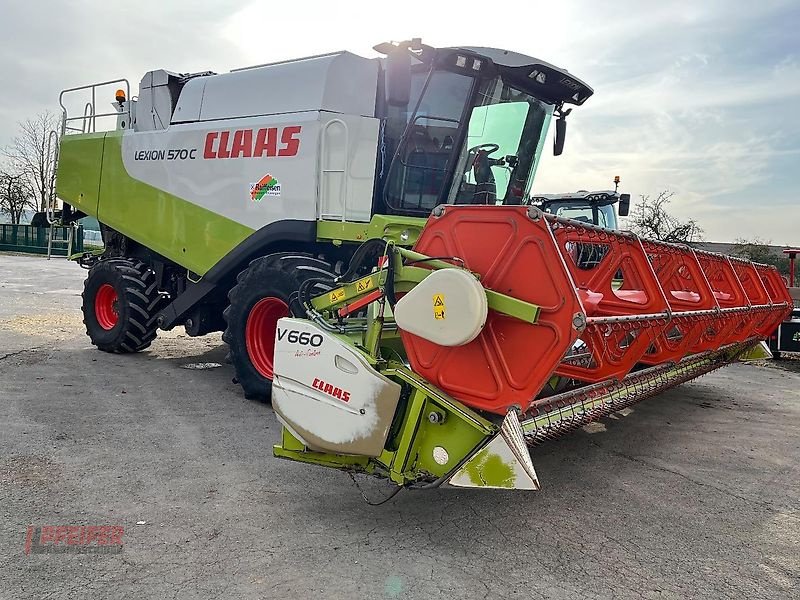 Mähdrescher a típus CLAAS Lexion 570 C 4-trac, Gebrauchtmaschine ekkor: Elleben OT Riechheim (Kép 2)