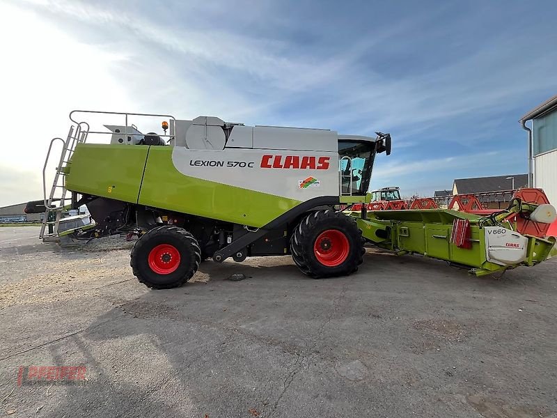 Mähdrescher typu CLAAS Lexion 570 C 4-trac, Gebrauchtmaschine w Elleben OT Riechheim (Zdjęcie 3)