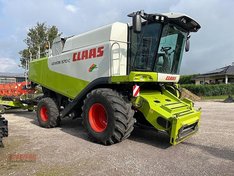 Mähdrescher of the type CLAAS Lexion 570 C 4-trac, Gebrauchtmaschine in Elleben OT Riechheim (Picture 3)