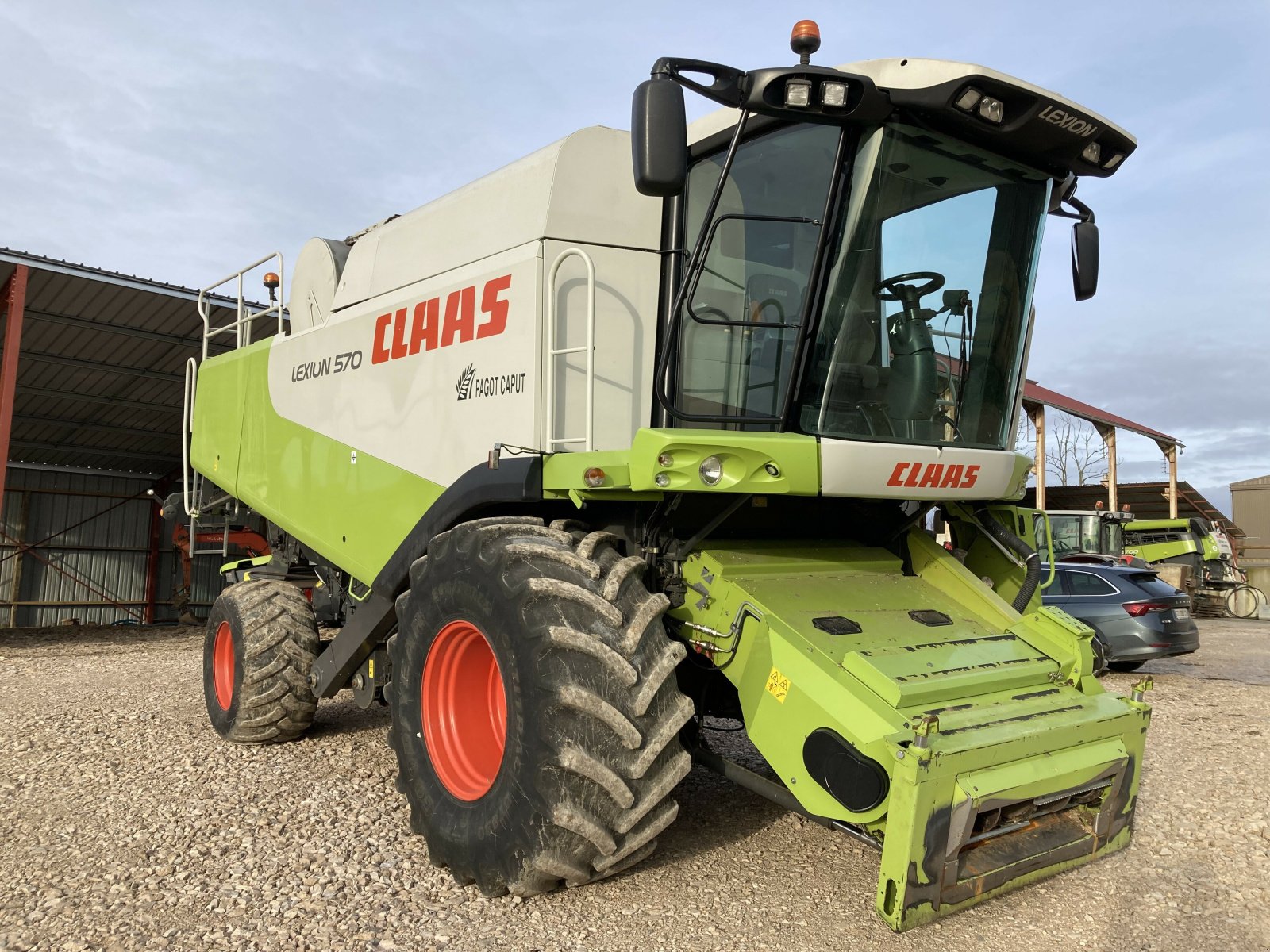 Mähdrescher typu CLAAS LEXION 570 INTENSIVE, Gebrauchtmaschine v NOGENT (Obrázok 4)