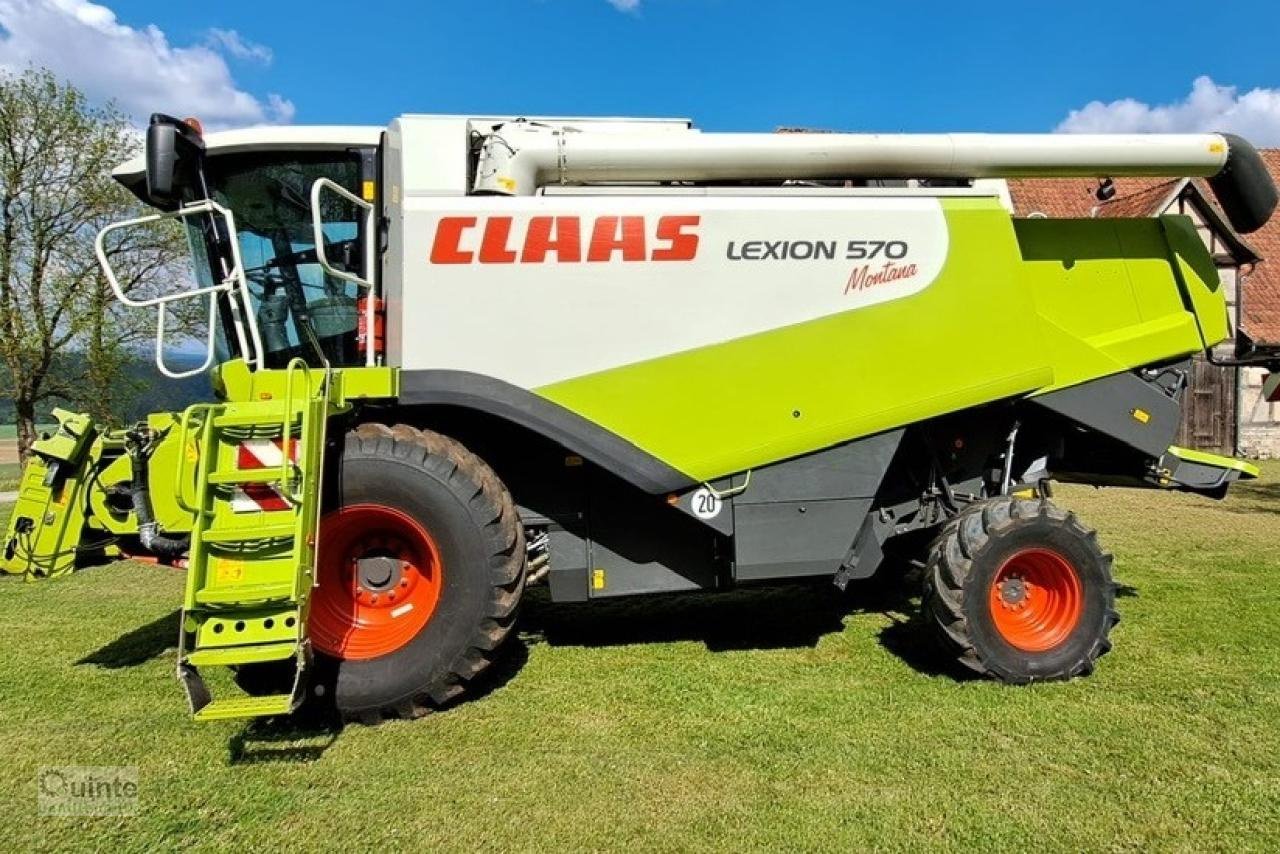 Mähdrescher des Typs CLAAS Lexion 570 Montana, Gebrauchtmaschine in Lichtenau-Kleinenberg (Bild 1)