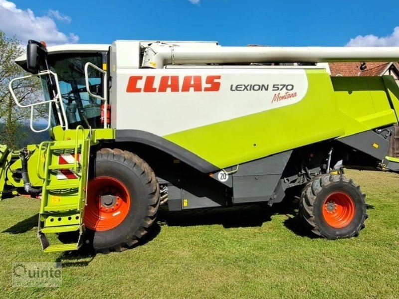 Mähdrescher Türe ait CLAAS Lexion 570 Montana, Gebrauchtmaschine içinde Lichtenau-Kleinenberg