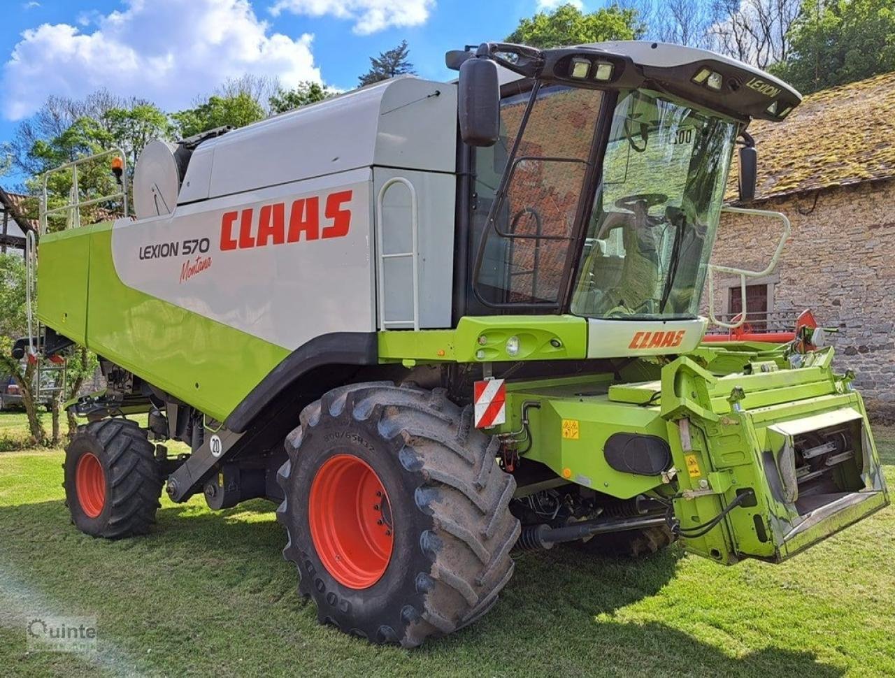 Mähdrescher Türe ait CLAAS Lexion 570 Montana, Gebrauchtmaschine içinde Lichtenau-Kleinenberg (resim 2)