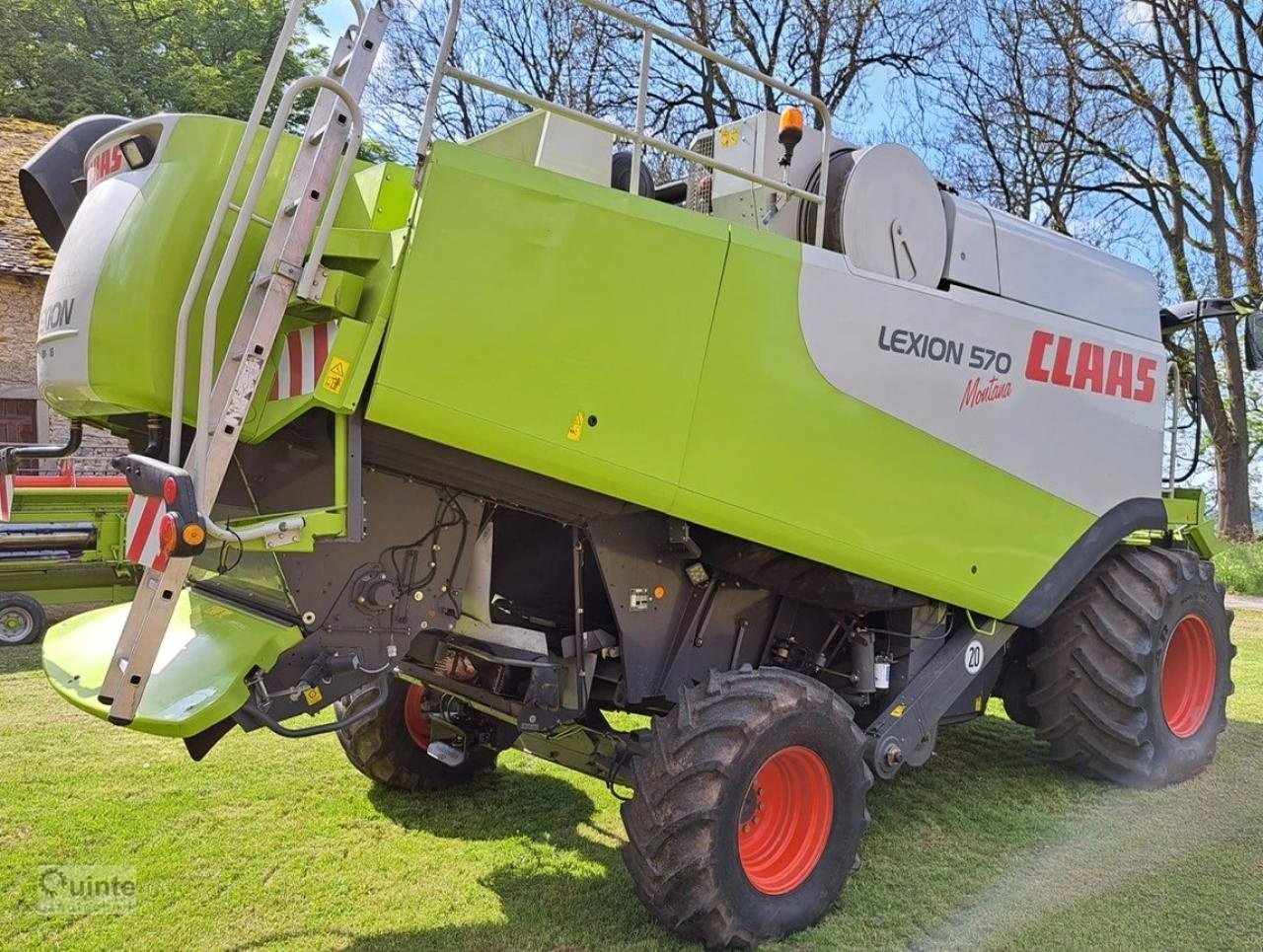 Mähdrescher Türe ait CLAAS Lexion 570 Montana, Gebrauchtmaschine içinde Lichtenau-Kleinenberg (resim 3)