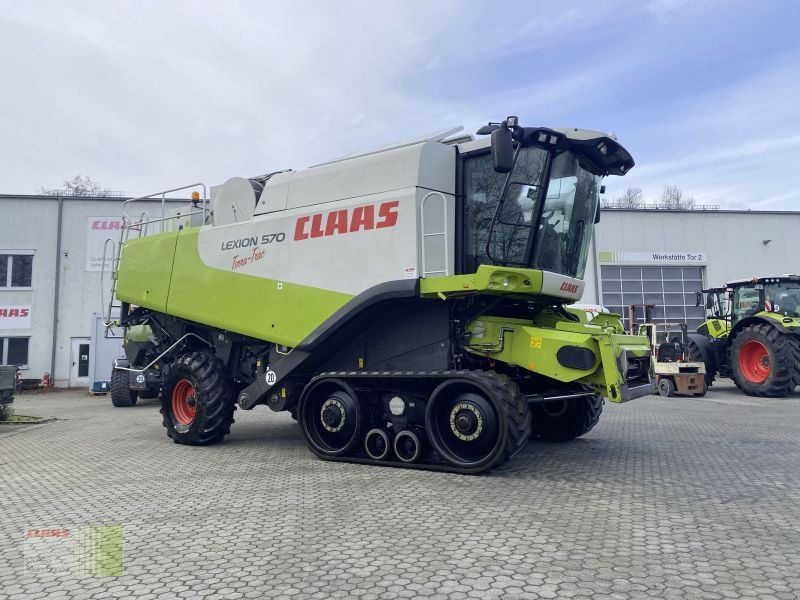 Mähdrescher от тип CLAAS LEXION 570 TT MIT V900+TW, Gebrauchtmaschine в Vohburg (Снимка 1)