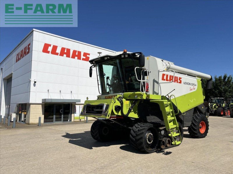 Mähdrescher του τύπου CLAAS LEXION 570+TT, Gebrauchtmaschine σε SUFFOLK