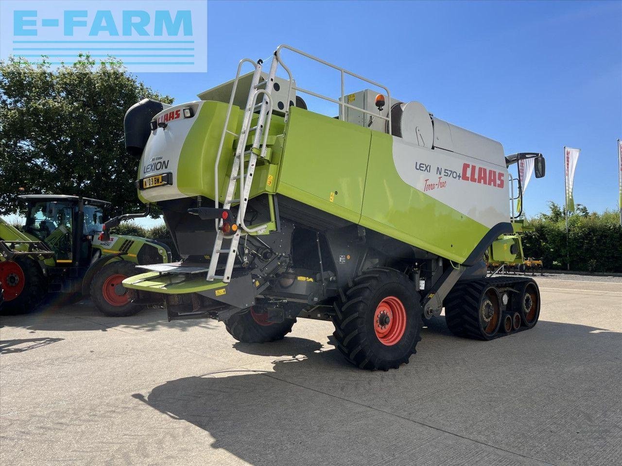 Mähdrescher του τύπου CLAAS LEXION 570+TT, Gebrauchtmaschine σε SUFFOLK (Φωτογραφία 5)