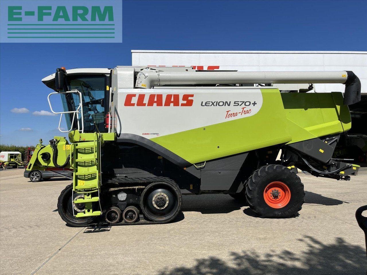 Mähdrescher του τύπου CLAAS LEXION 570+TT, Gebrauchtmaschine σε SUFFOLK (Φωτογραφία 9)