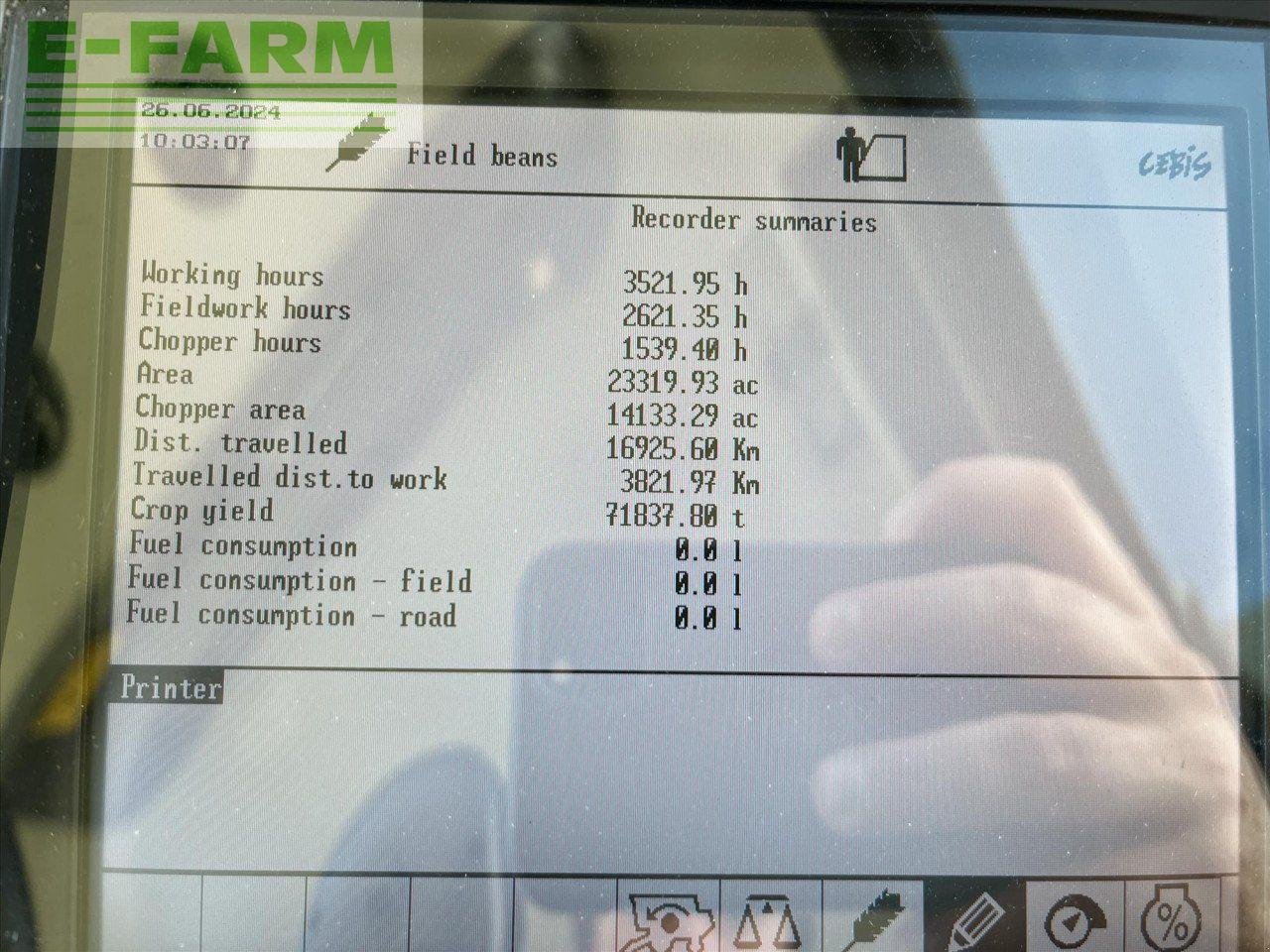 Mähdrescher του τύπου CLAAS LEXION 570+TT, Gebrauchtmaschine σε SUFFOLK (Φωτογραφία 11)