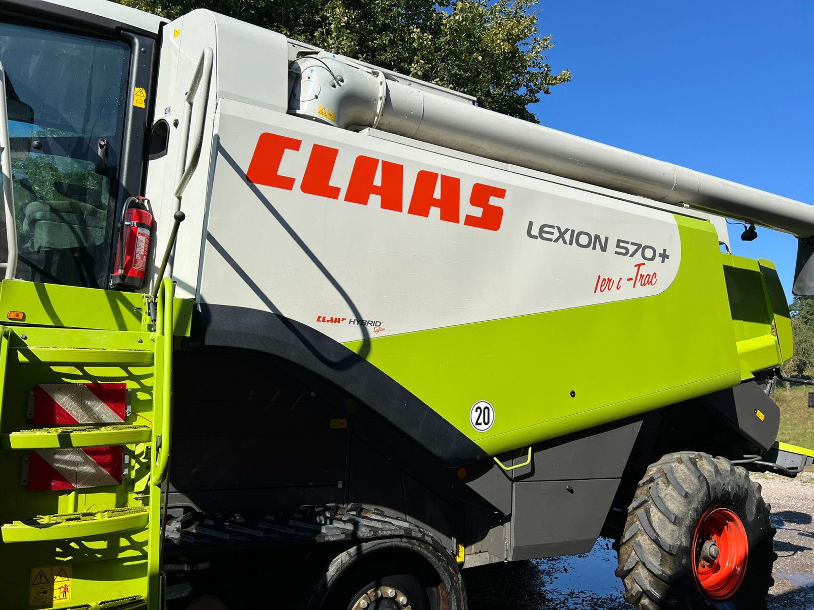 Mähdrescher du type CLAAS Lexion 570 TT, Gebrauchtmaschine en Marsberg (Photo 2)