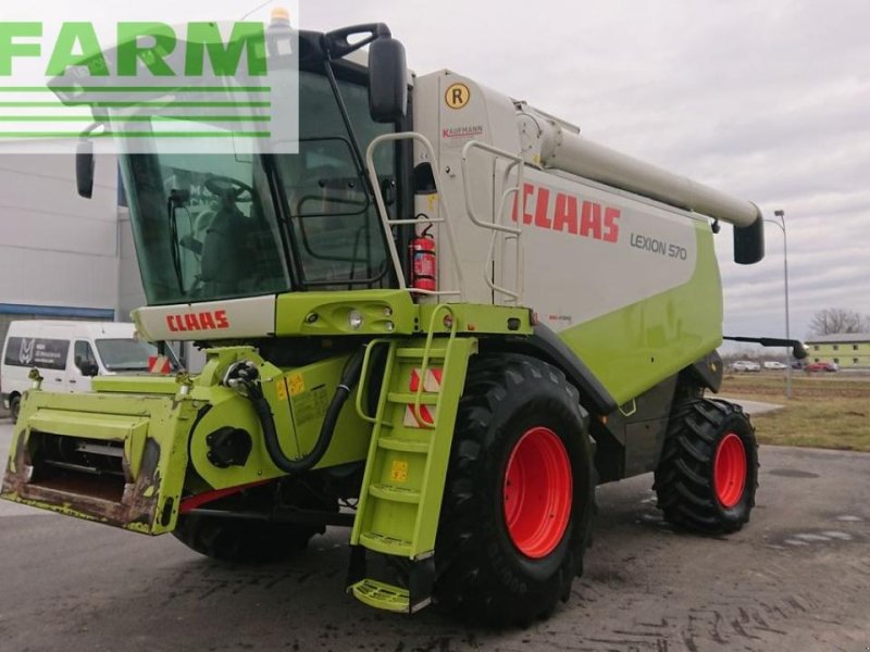 Mähdrescher des Typs CLAAS lexion 570, Gebrauchtmaschine in ILZ (Bild 1)