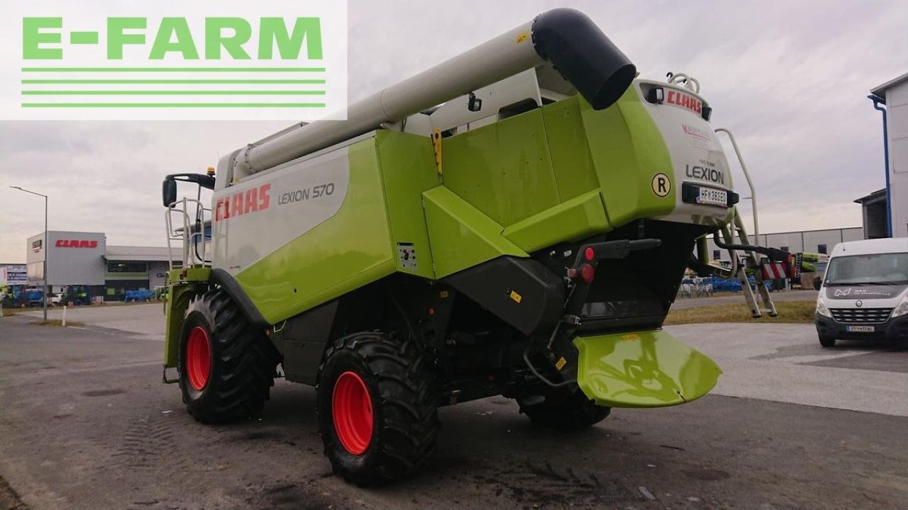 Mähdrescher del tipo CLAAS lexion 570, Gebrauchtmaschine en ILZ (Imagen 4)