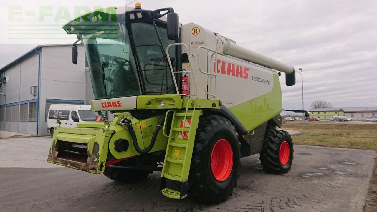 Mähdrescher du type CLAAS lexion 570, Gebrauchtmaschine en ILZ (Photo 1)