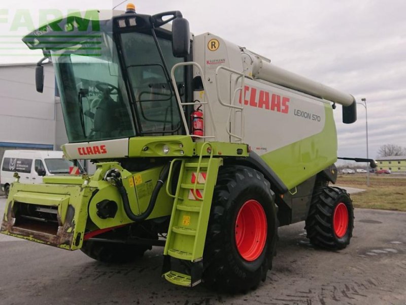 Mähdrescher van het type CLAAS lexion 570, Gebrauchtmaschine in ILZ (Foto 1)