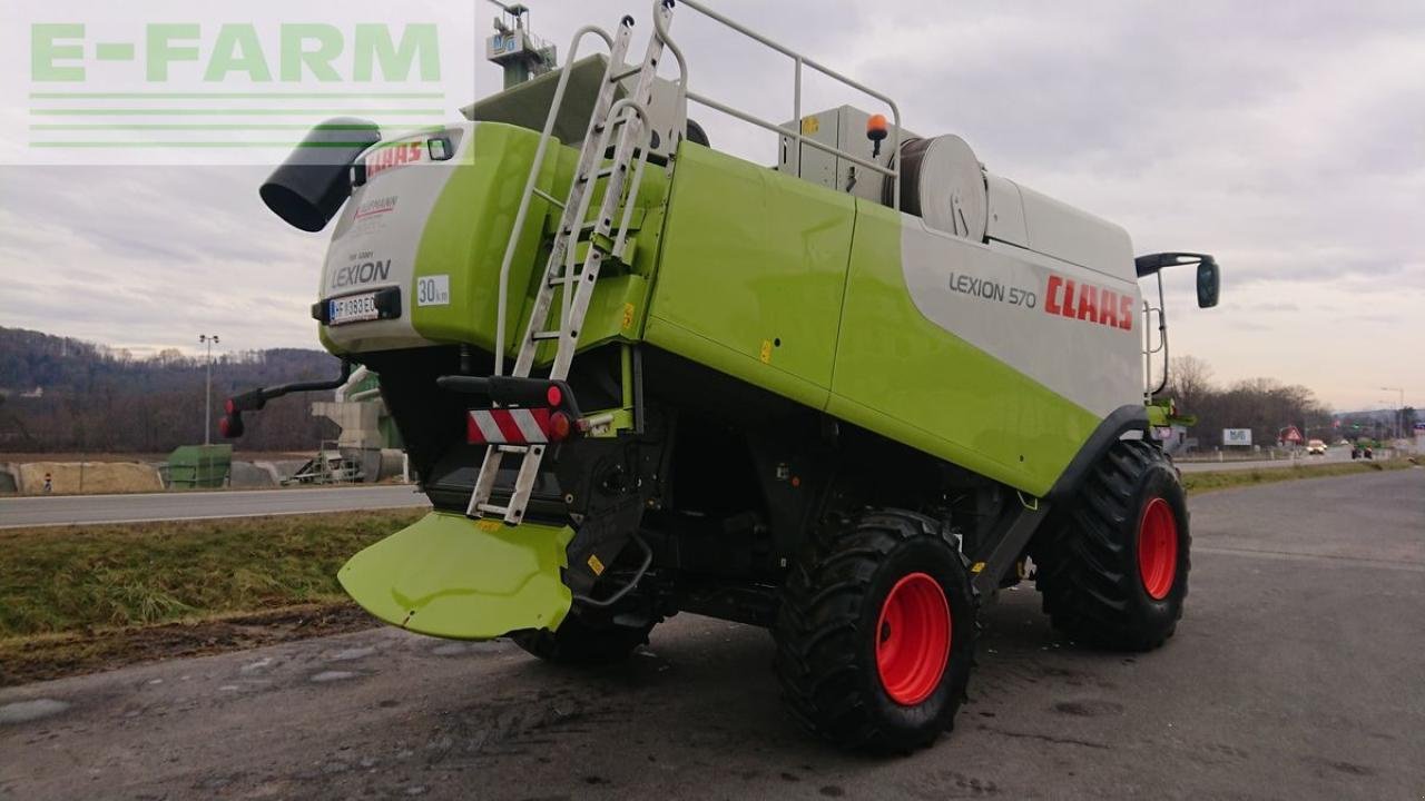 Mähdrescher of the type CLAAS lexion 570, Gebrauchtmaschine in ILZ (Picture 3)