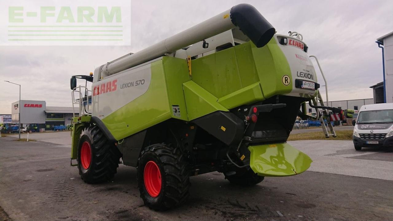 Mähdrescher a típus CLAAS lexion 570, Gebrauchtmaschine ekkor: ILZ (Kép 4)