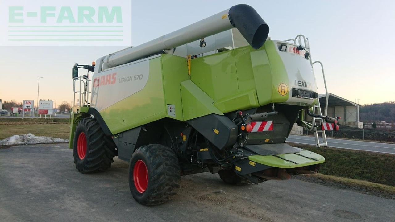 Mähdrescher typu CLAAS lexion 570, Gebrauchtmaschine v ILZ (Obrázek 4)