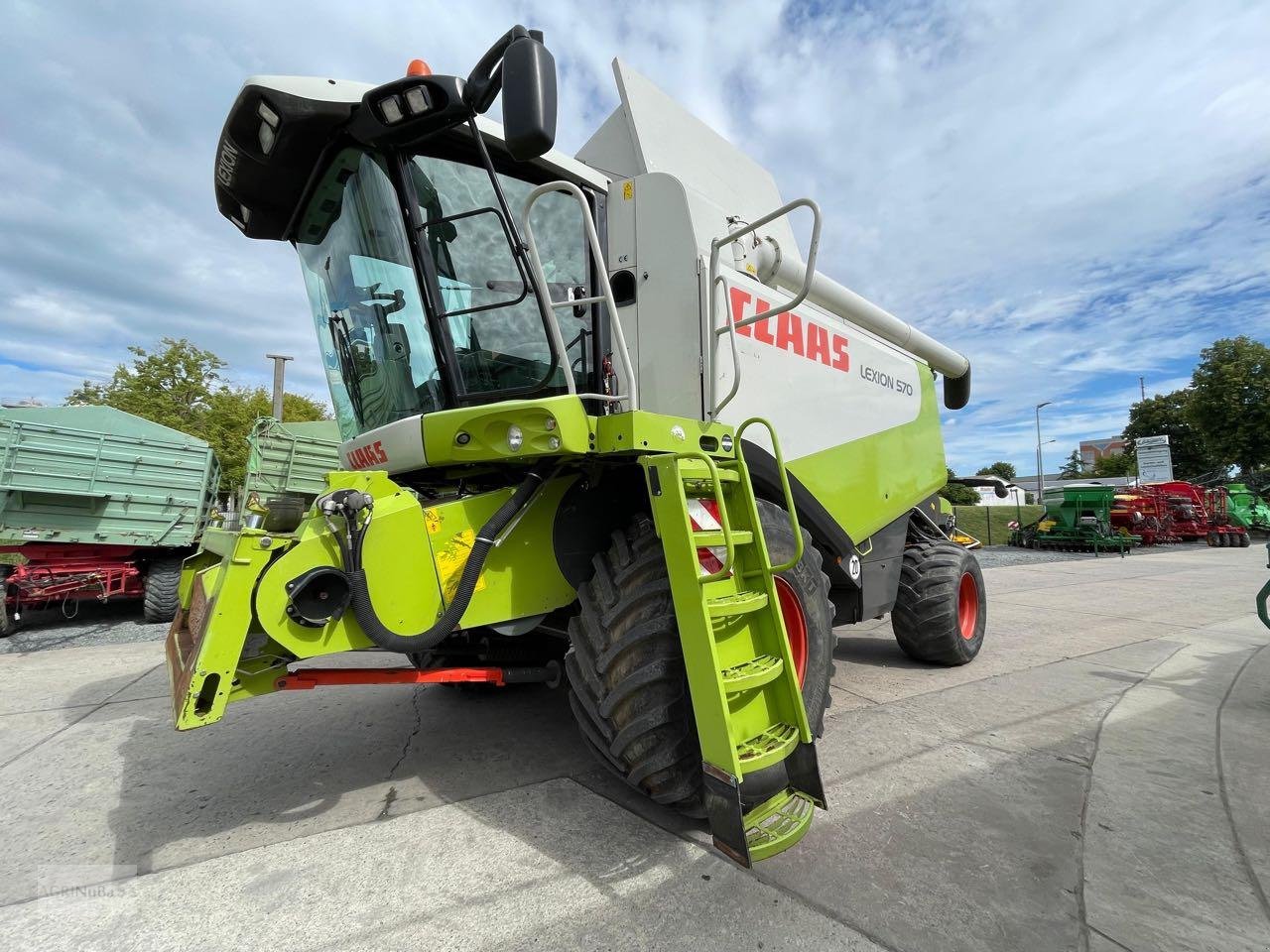 Mähdrescher del tipo CLAAS Lexion 570, Gebrauchtmaschine en Prenzlau (Imagen 3)