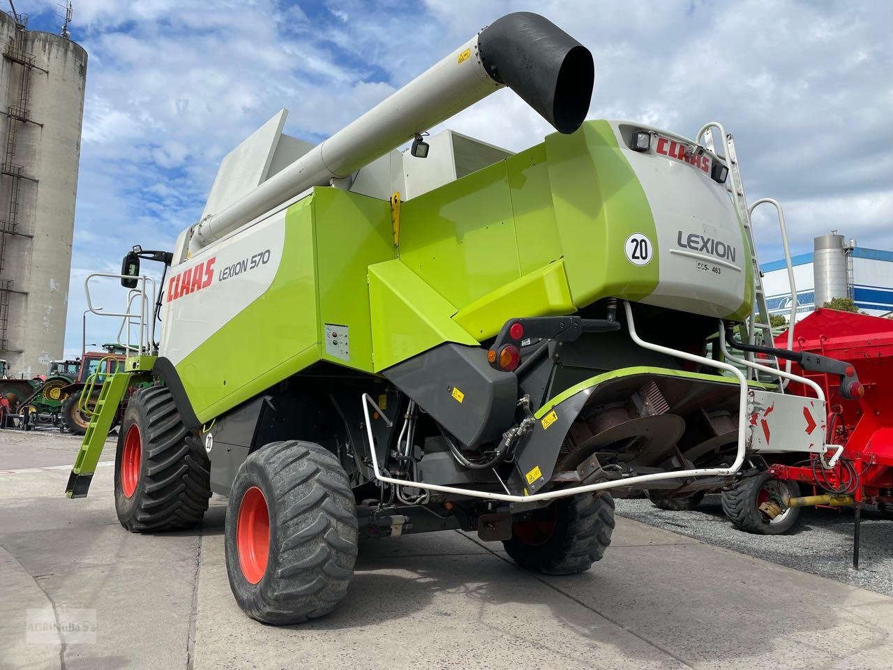 Mähdrescher a típus CLAAS Lexion 570, Gebrauchtmaschine ekkor: Prenzlau (Kép 5)