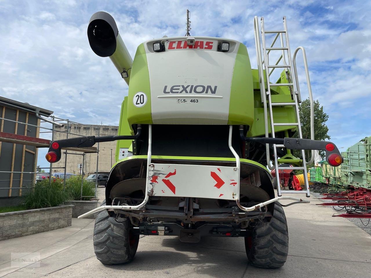 Mähdrescher typu CLAAS Lexion 570, Gebrauchtmaschine v Prenzlau (Obrázek 8)