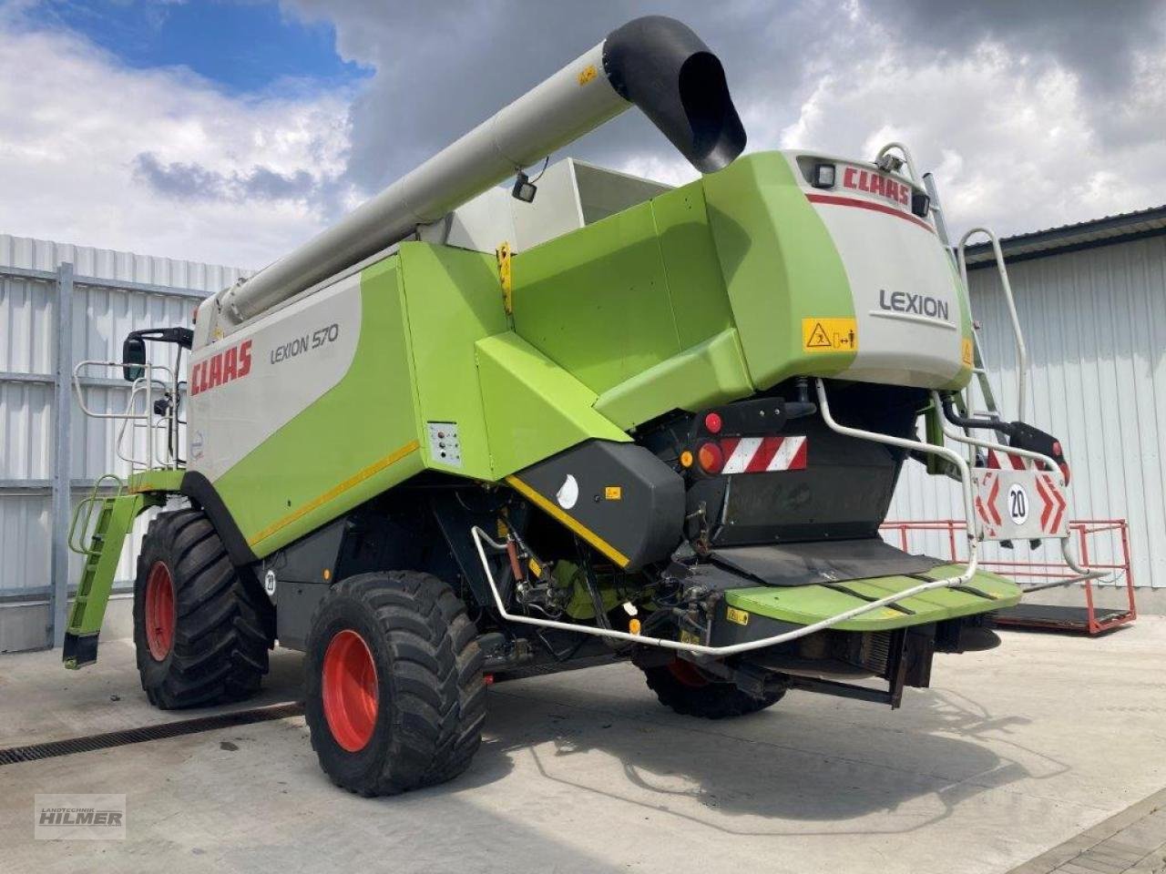 Mähdrescher typu CLAAS Lexion 570, Gebrauchtmaschine w Moringen (Zdjęcie 2)