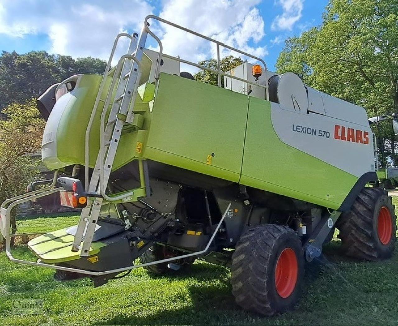 Mähdrescher a típus CLAAS Lexion 570, Gebrauchtmaschine ekkor: Lichtenau-Kleinenberg (Kép 3)