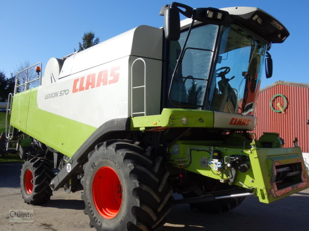 Mähdrescher van het type CLAAS Lexion 570, Gebrauchtmaschine in Lichtenau-Kleinenberg (Foto 3)