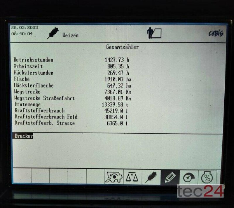 Mähdrescher Türe ait CLAAS lexion 580 mit Varioschneidwerk, Gebrauchtmaschine içinde Östringen (resim 9)