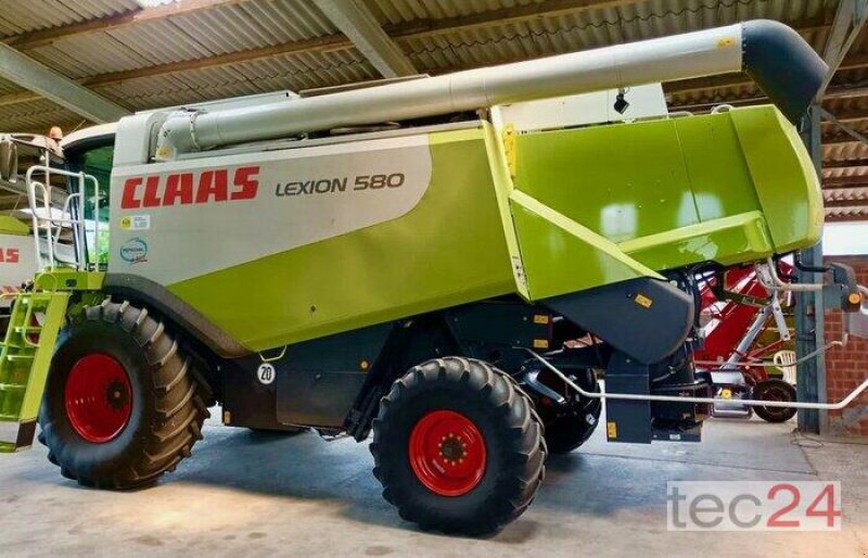 Mähdrescher del tipo CLAAS lexion 580 mit Varioschneidwerk, Gebrauchtmaschine en Östringen (Imagen 4)