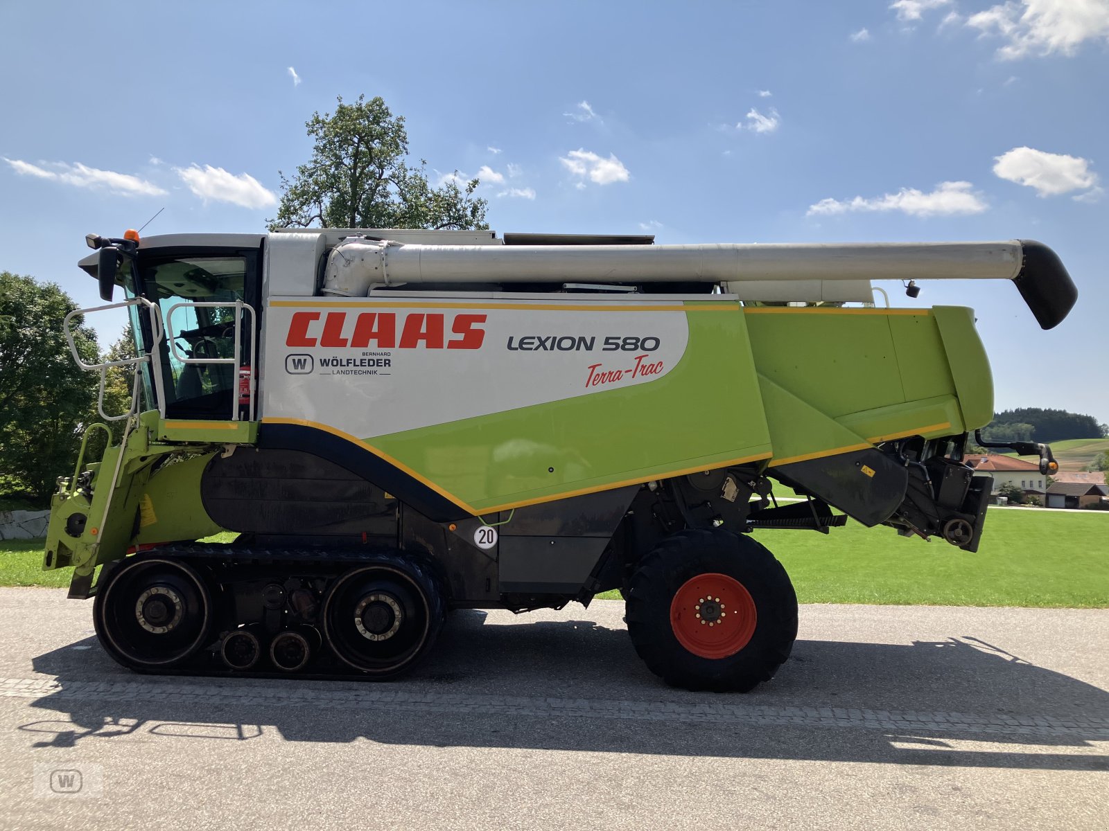 Mähdrescher des Typs CLAAS Lexion 580 TT, Gebrauchtmaschine in Zell an der Pram (Bild 7)