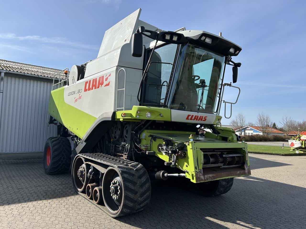 Mähdrescher des Typs CLAAS LEXION 580 TT, Gebrauchtmaschine in Bramming (Bild 8)