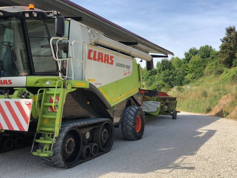 Mähdrescher typu CLAAS Lexion 580 TT, Gebrauchtmaschine w Bergstetten (Zdjęcie 1)