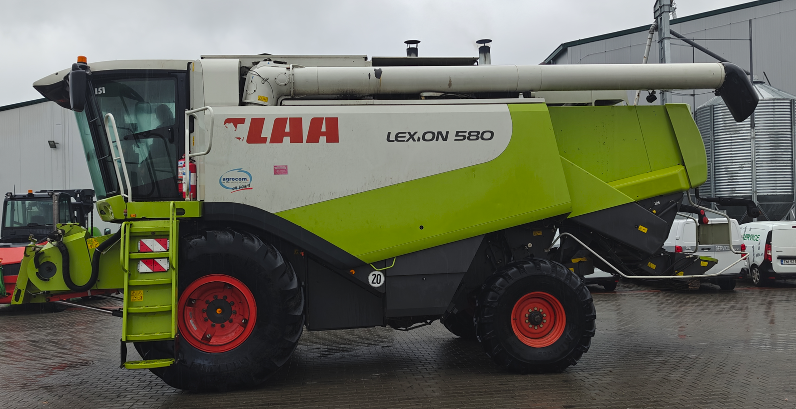 Mähdrescher tip CLAAS Lexion 580, Gebrauchtmaschine in Orţişoara (Poză 3)