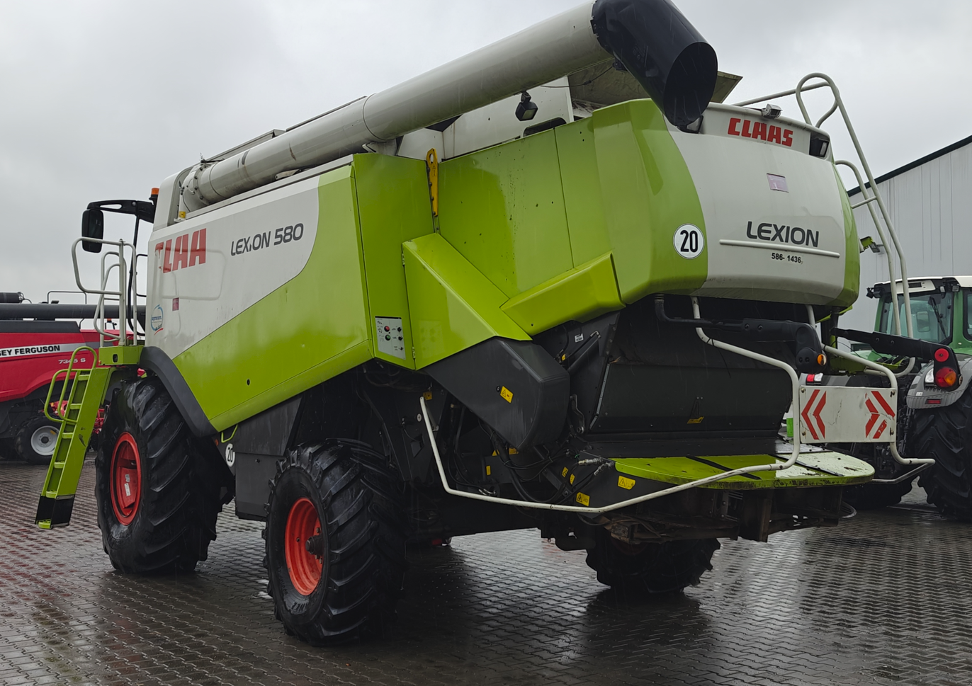 Mähdrescher tip CLAAS Lexion 580, Gebrauchtmaschine in Orţişoara (Poză 4)