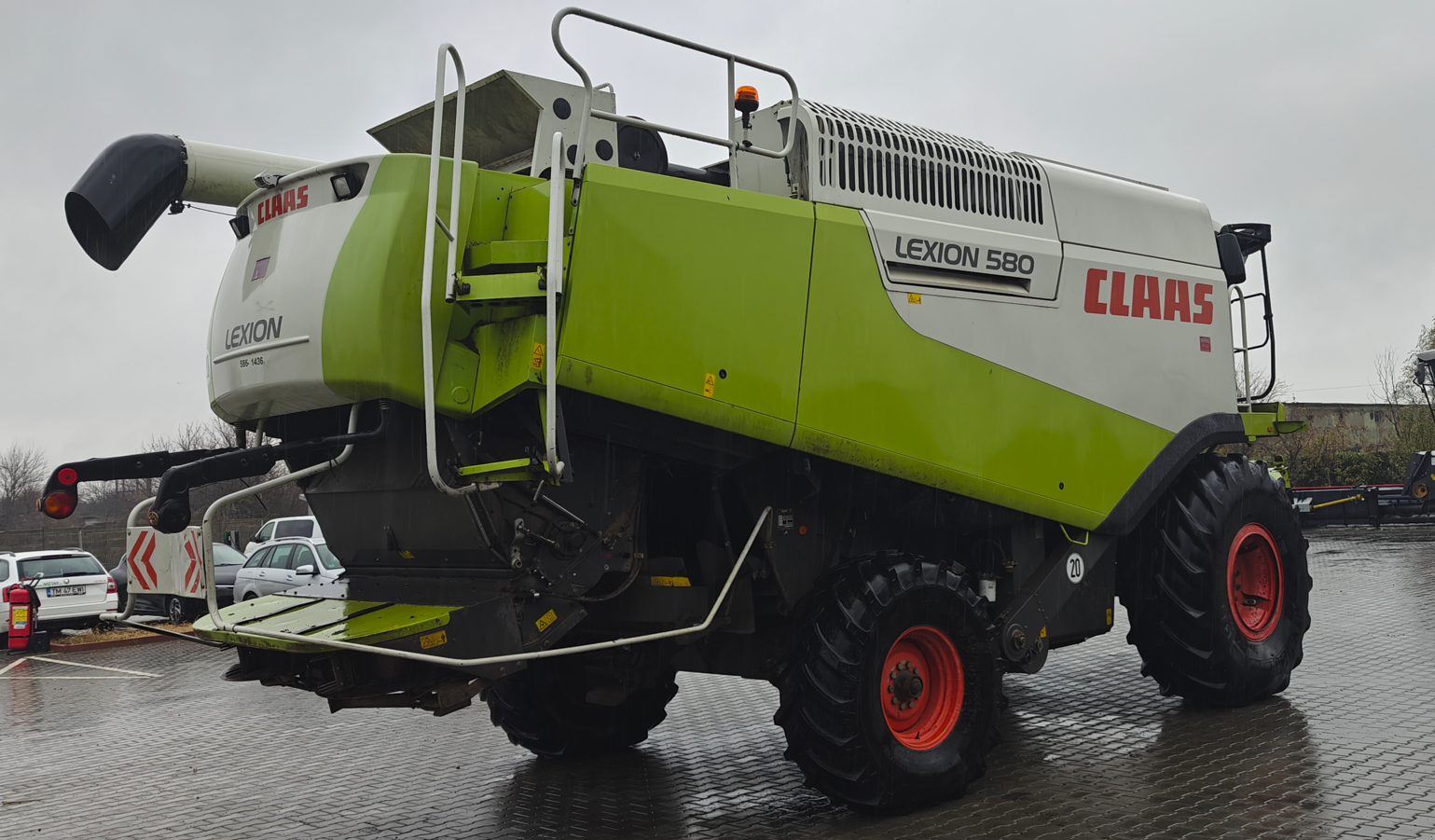 Mähdrescher tip CLAAS Lexion 580, Gebrauchtmaschine in Orţişoara (Poză 5)