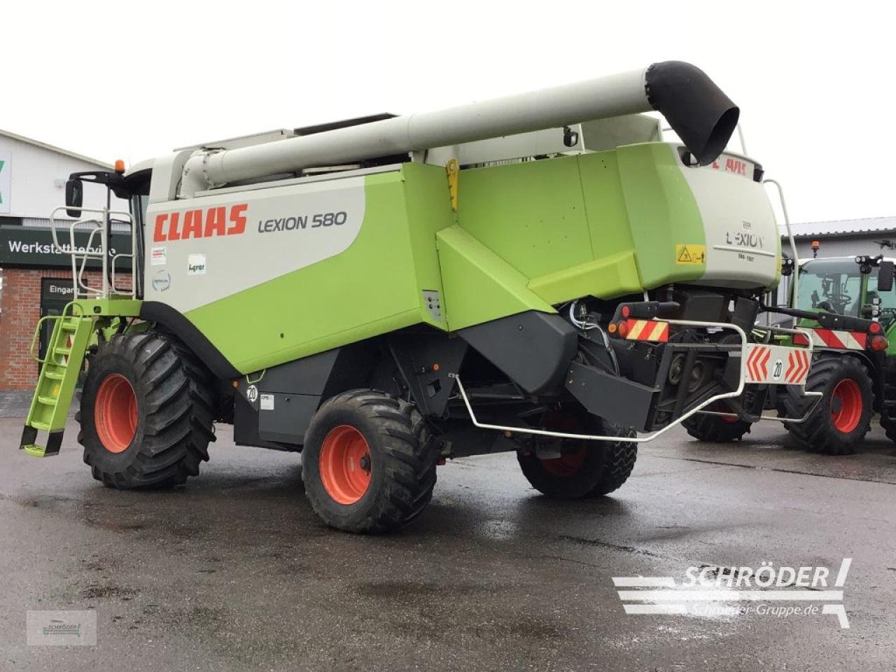 Mähdrescher типа CLAAS LEXION 580, Gebrauchtmaschine в Penzlin (Фотография 5)