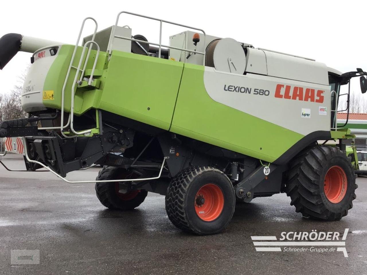 Mähdrescher типа CLAAS LEXION 580, Gebrauchtmaschine в Penzlin (Фотография 9)