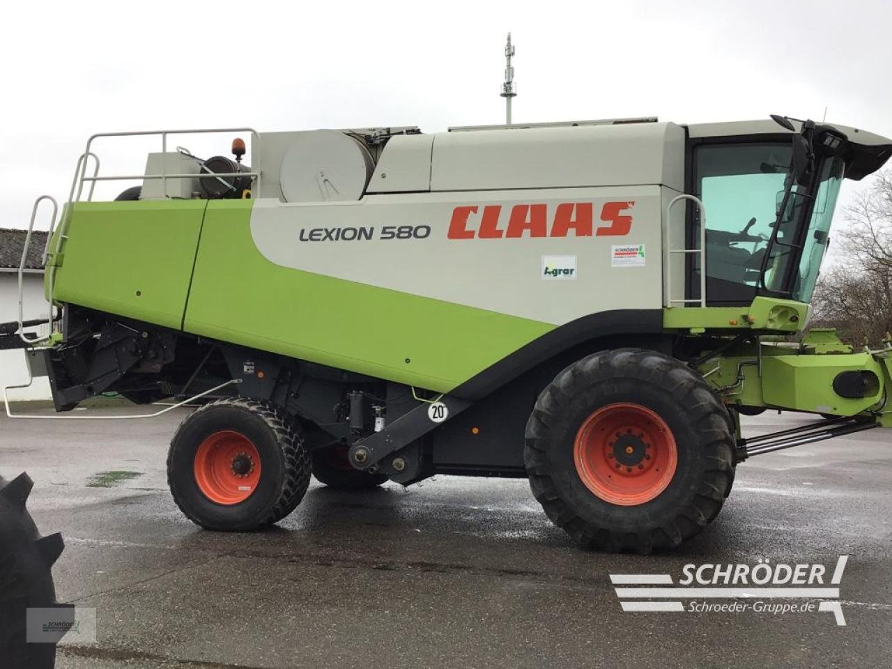 Mähdrescher типа CLAAS LEXION 580, Gebrauchtmaschine в Penzlin (Фотография 10)