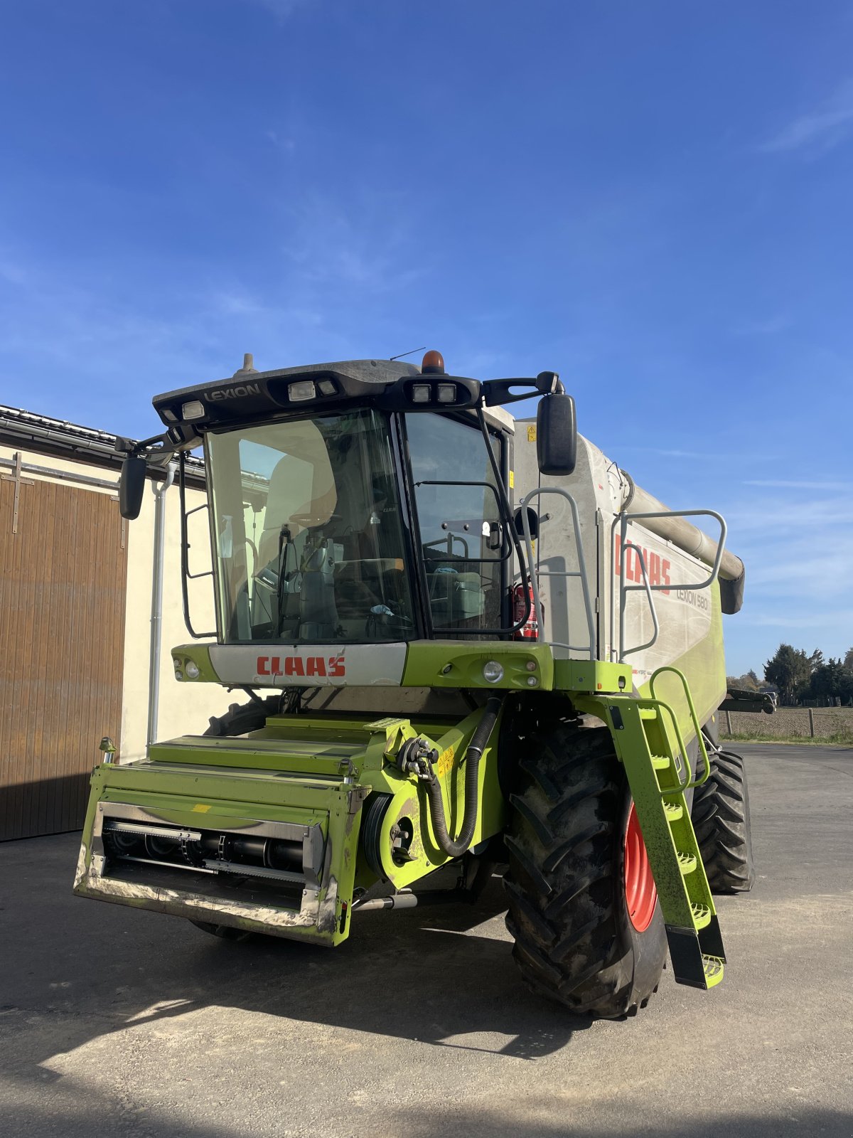 Mähdrescher typu CLAAS Lexion 580, Gebrauchtmaschine w Grimma  (Zdjęcie 1)