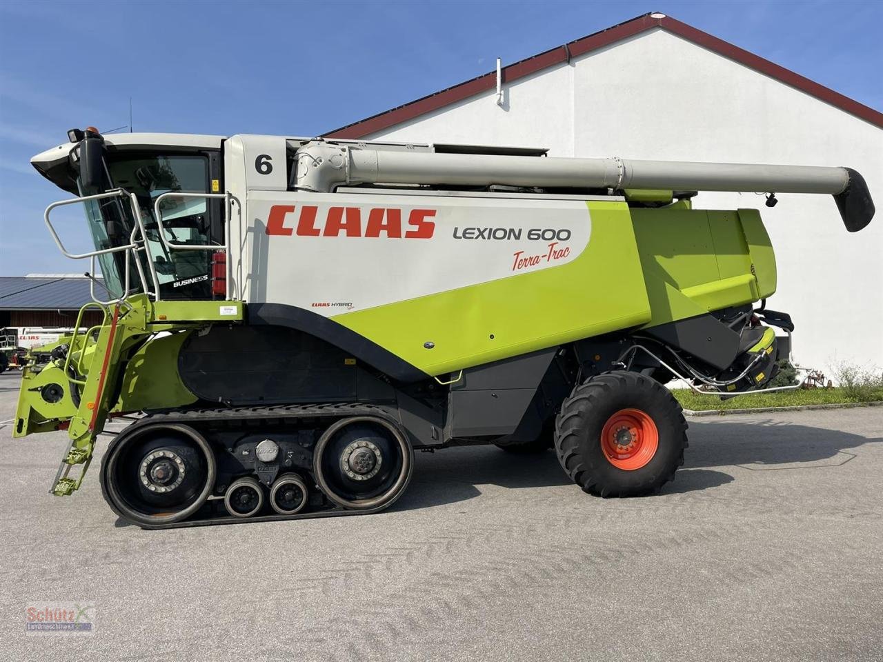 Mähdrescher типа CLAAS Lexion 600 Terra Trac V1050, Gebrauchtmaschine в Schierling (Фотография 3)