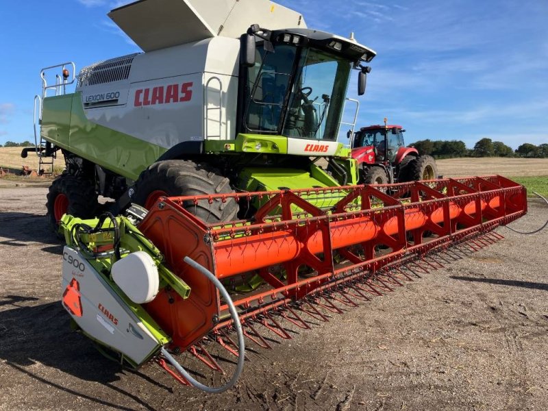 Mähdrescher tip CLAAS LEXION 600, Gebrauchtmaschine in Hinnerup