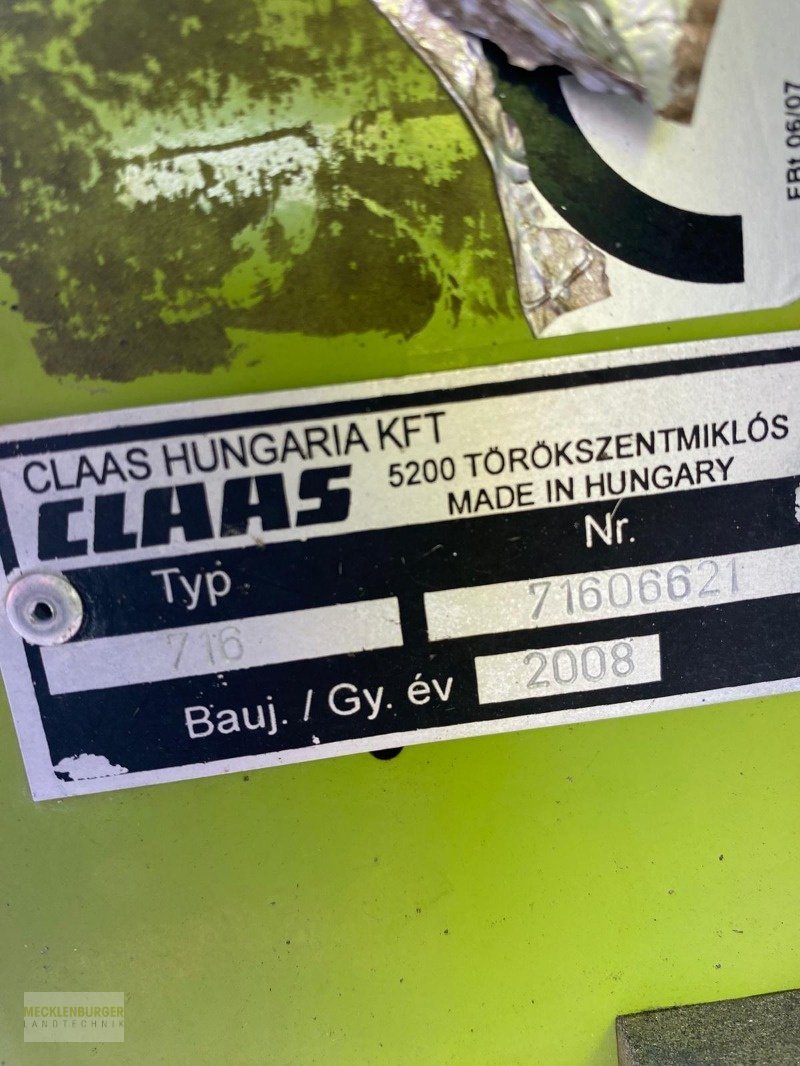 Mähdrescher des Typs CLAAS Lexion 600, Gebrauchtmaschine in Mühlengeez (Bild 18)