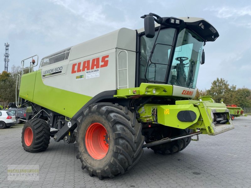 Mähdrescher des Typs CLAAS Lexion 600, Gebrauchtmaschine in Mühlengeez (Bild 1)