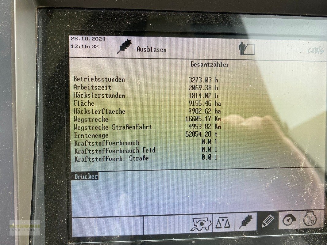 Mähdrescher des Typs CLAAS Lexion 600, Gebrauchtmaschine in Mühlengeez (Bild 17)