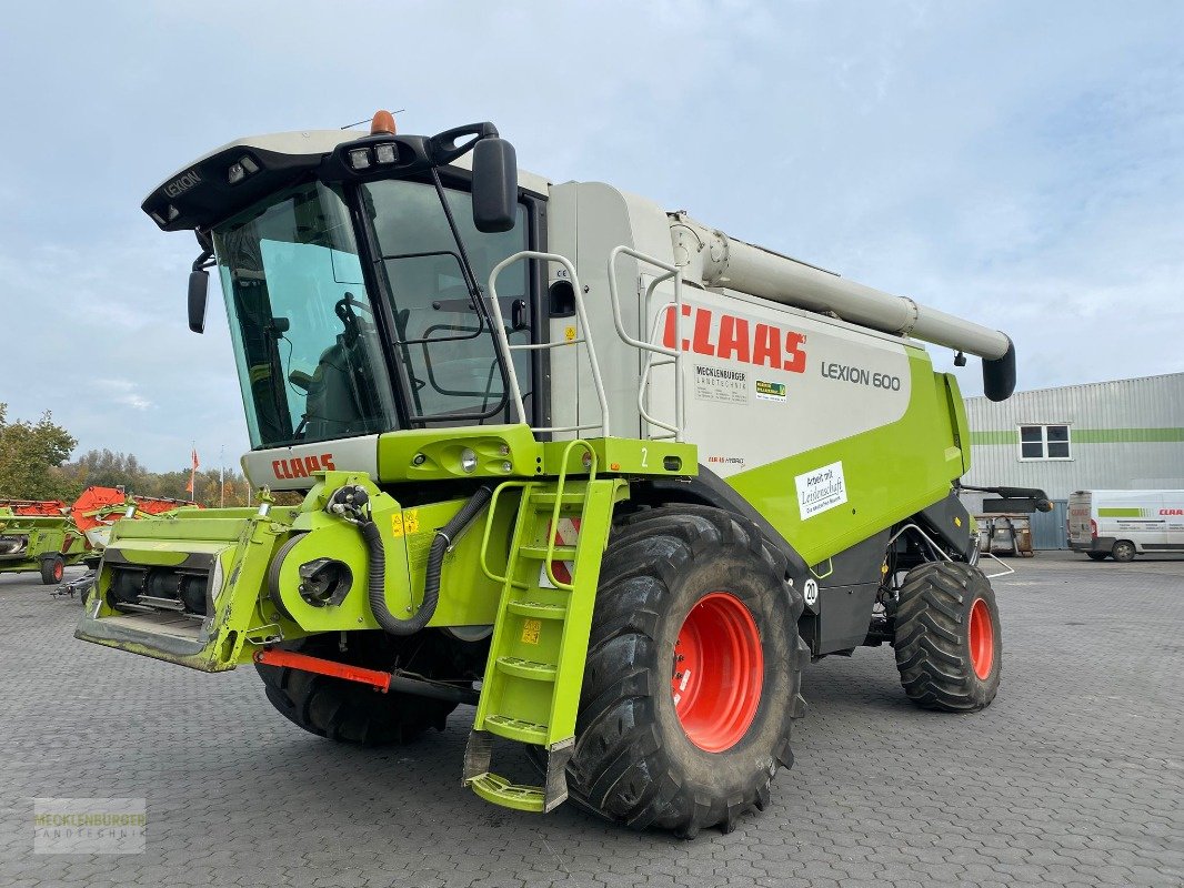 Mähdrescher des Typs CLAAS Lexion 600, Gebrauchtmaschine in Mühlengeez (Bild 1)