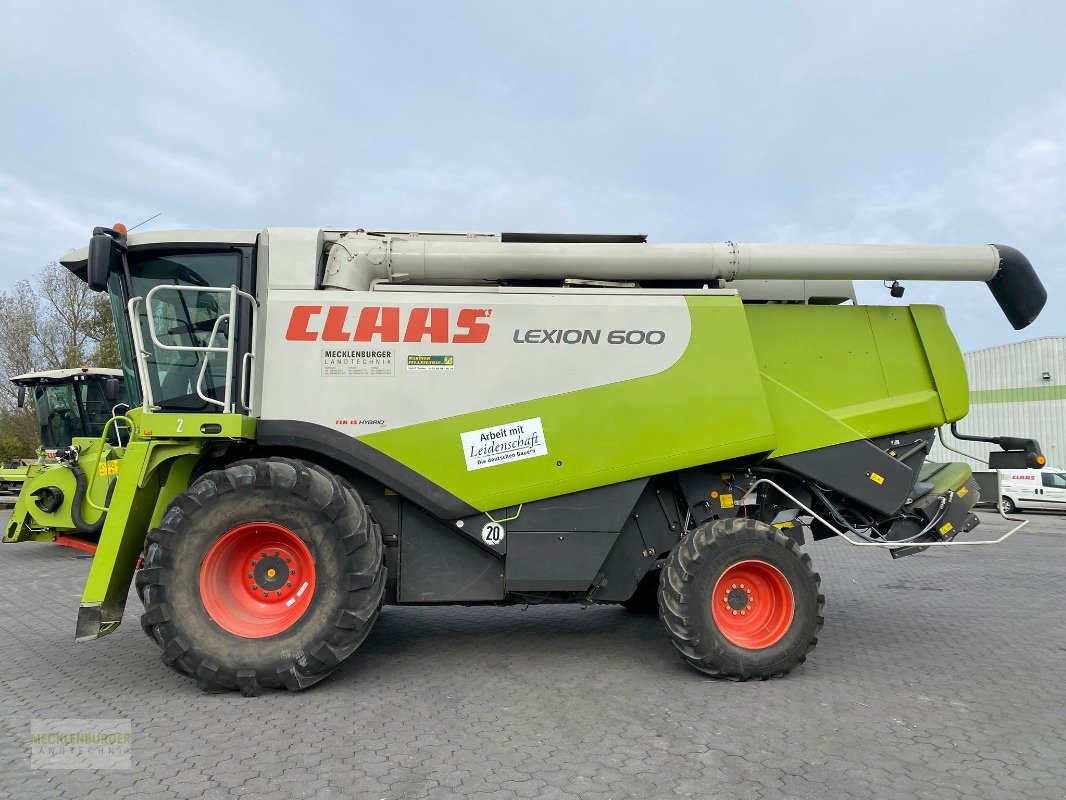 Mähdrescher des Typs CLAAS Lexion 600, Gebrauchtmaschine in Mühlengeez (Bild 2)