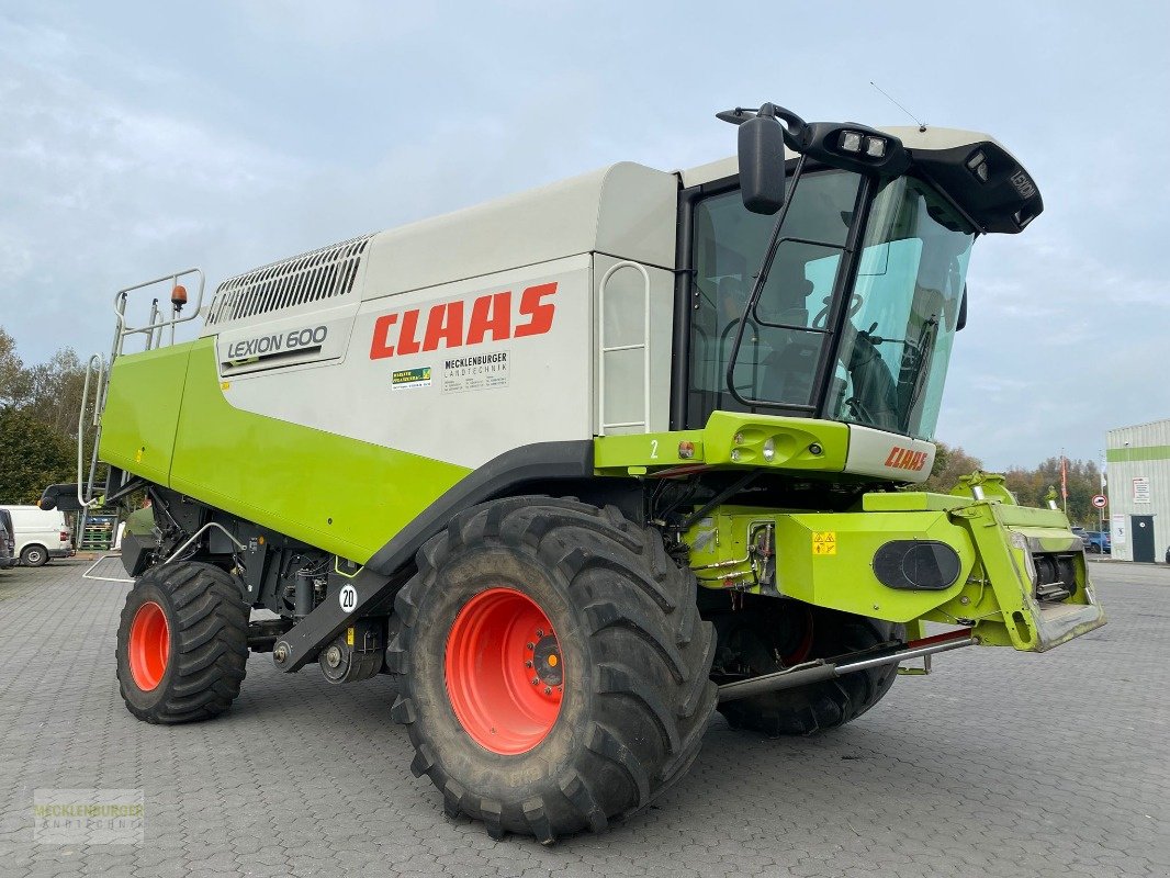 Mähdrescher des Typs CLAAS Lexion 600, Gebrauchtmaschine in Mühlengeez (Bild 8)