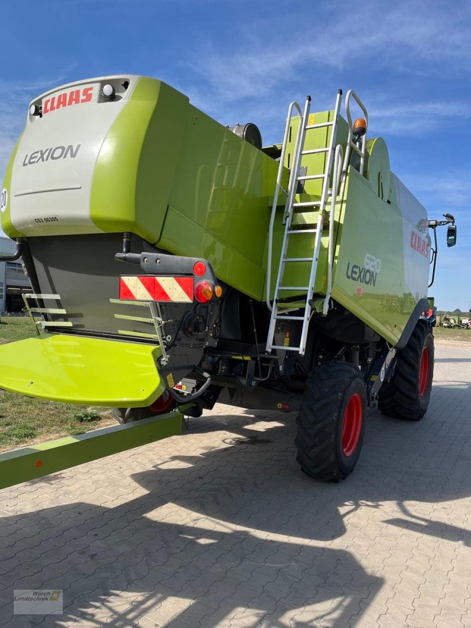 Mähdrescher des Typs CLAAS Lexion 620, Gebrauchtmaschine in Schora (Bild 5)